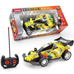 Xe Đua F1 Duka Điều Khiển Từ Xa, Có Ánh Sáng Kèm Pin Và Sạc USB