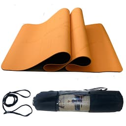 Thảm Tập Yoga Định Tuyến TPE 2 Lớp – Chọn Màu – Chọn Độ Dày + Bao Thảm Tập Yoga + Dây Buộc Thảm Tập Yoga Chính Hãng miDoctor 
