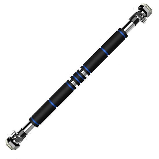 Xà Đơn Gắn Cửa Hoặc Treo Tường Chốt Chống Xoay Màu Đen Xanh Dương(Chọn Kích Thước)- Mẫu Cải Tiến Chất Lượng Vượt Trội