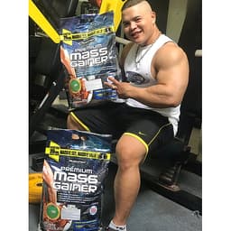 Sữa tăng cân nhanh Premium Mass Gainer 12lbs (5,4kg) - Bao bì mới - Hàng chính hãng Muscletech USA - Kèm quà tặng