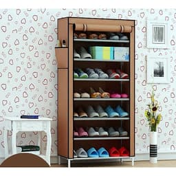 Tủ Vải Để Giày Dép Đa Năng, Tủ Vải Khung Nhôm Giày Dép Tiện Lợi, Hàng Chính Hãng Amalife