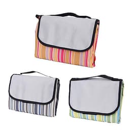 THẢM DÃ NGOẠI, DU LỊCH, PICNIC CAO CẤP - Chống thấm nước, họa tiết caro, gấp gọn tiện lợi - 2 kích thước khách chọn màu!