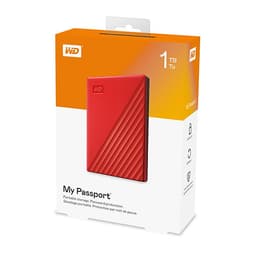 Ổ Cứng Di Dộng HDD WD My Passport 1TB 2.5" USB 3.2 WDBYVG0010B - Hàng Chính Hãng