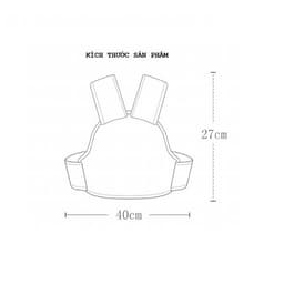 Đai Xe Máy Phản Quang Dạng Lưới Thoáng Khí Cho Bé