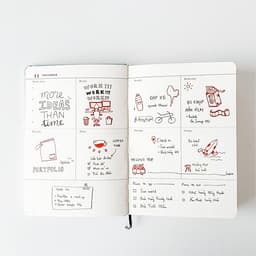 Sổ tay Planner 2021 Crabit Notebuck - Sổ Kế hoạch 2021 Bìa cứng - Lịch năm, tháng, tuần, trang dot, bản đồ Việt Nam