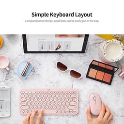 Logitech K380 Wireless Bluetooth 3.0 Keyboard EASY-SWITCH Keyboard Multi-device Connection Multiple Operating Systems