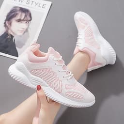 Giày thể thao Giày đi bộ Nữ huấn luyện viên nhẹ Knit mềm