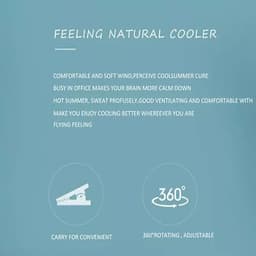 Quạt tích điện mini đa năng 2 trong 1 Công suất 4W, Dung lượng pin 2200mAh, Chân sạc Micro USB