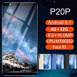 Fun 5.72 inch Large Screen Smartphone P20plus 4G+32G Face ID Android Cellphone