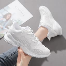 Giày thể thao Giày đi bộ Nữ huấn luyện viên nhẹ Knit mềm