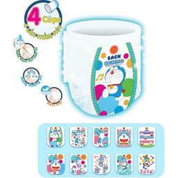 Combo 3 Bịch Tã Quần Goon Friend Doremon Mới M54/L46/XL40/XXL34/XXXL22 - Tặng đồ chơi đàn Organ