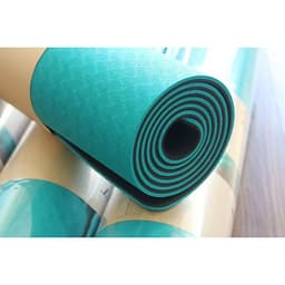 Thảm tập YOGA TPE Cao Cấp 2 lớp- 6mm dộ bám cao , chống trơn trượt 