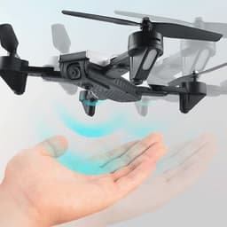 FLYCAM SG700D Camera 4K HD, Hai camera kép, thời gian bay 20p, Wifi 2.4G tích hợp tối đa các thiết bị di động - Hàng chính hãng