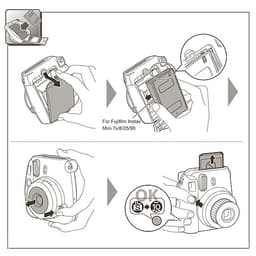 Giấy Film In Ảnh Tức Thì Trắng Fujifilm Instax Mini Cho Fujifilm Instax Mini 7s/8/25/90/9 (20 Cái)