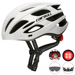 Mũ Bảo Hiểm Xe Đạp Kèm Đèn LED Và Kính Mát Có Thể Tháo Rời Cairbull 22 Lỗ Thông Hơi