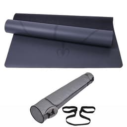 Thảm Tập Yoga Định Tuyến Da PU Cao Cấp Chính Hãng miDoctor + Túi Đựng Thảm Tập Yoga + Dây Buộc Thảm Yoga Định Tuyến