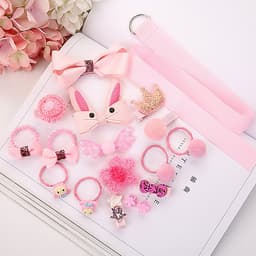 Phụ kiện tóc cho bé gồm Nơ, Cột, Kẹp tóc 