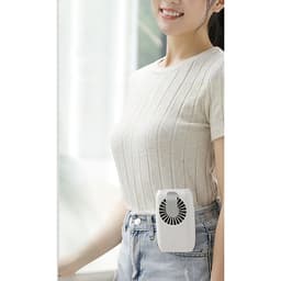 Quạt Treo Eo Lưng Kèm Dây Đeo Tích Hợp Sạc Thích Hợp Với Mọi Hoạt Động Làm Việc Giải Trí Subara GF-22