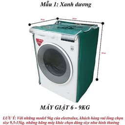 Vỏ bọc máy giặt, máy sấy chống mưa nắng chất liệu vải dù cao cấp