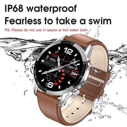 L13 Smart Watch Men IP68 Waterproof ECG PPG Bluetooth Call Notification Reminder