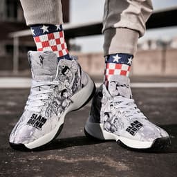 Giày Bóng Rổ Cổ Cao Slamdunk 