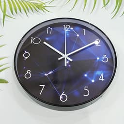 ĐỒNG HỒ TREO TƯỜNG KIM TRÔI - 30CM - PHONG CẢNH THIÊN NHIÊN - KÍNH DÀY - SẮC NÉT