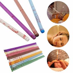 Nến Lấy Ráy Tai Bằng Sáp Ong Tự Nhiên (2 Chiếc) - Màu Ngẫu Nhiên
