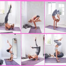 Thảm Tập Yoga Định Tuyến TPE 2 Lớp – Chọn Màu – Chọn Độ Dày + Bao Thảm Tập Yoga + Dây Buộc Thảm Tập Yoga Chính Hãng miDoctor 