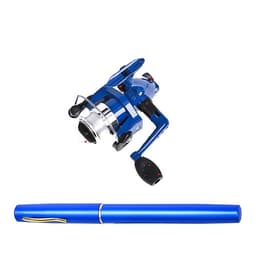 [TIỆN LỢI] COMBO bộ cần câu bút bi mini kèm máy câu 1m/1m4 (máy câu đã quấn sẵn dây cước), cần câu bút máy đứng câu tôm câu mực thu nhỏ siêu nhẹ, mua can cau but