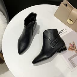 Giày bốt Martin thắt dây thời trang nữ cá tính