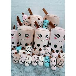 Gấu Bông Gối Ôm Thú Bông, Nhồi Bông Hình Ly Trà Sữa Xinh Xắn Ngộ Nghĩnh Siêu Hot