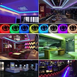 Cuộn Đèn LED Trang Trí Quấn Cây RGB Siêu Sáng, Dài 5M Kèm Remote 44 Phím