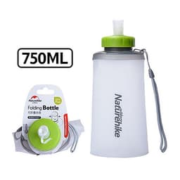 Bình nước thể thao Bình nước tập gym Bình đựng nước thể thao tập gym gấp gọn du lịch phượt dã ngoại Naturehike NH61AO65-B