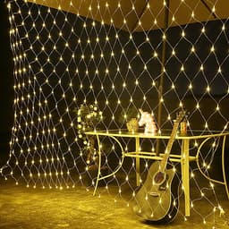 Lưới Đèn LED Chống Nước Trang Trí Ngoài Trời Cho Giánh Sinh, Tiệc, Lễ Tết - Nhiều Kích Cỡ