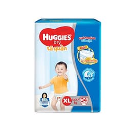 Tã quần HUGGIES DRY PANTS JUMBO mẫu mới