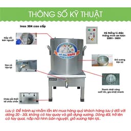 Nồi Nấu Phở Tủ Điện Rời Công Nghiệp NEWSUN - Hàng Chính Hãng