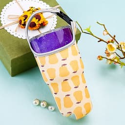 Túi Đựng Ly Giữ Nhiệt Lớn 900ml - Nhiều Hoa Văn
