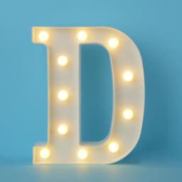 Đèn LED Chữ Cái Loại Lớn 22cm Trang Trí Tiệc Cưới, Sinh Nhật - 26 Chữ Cái