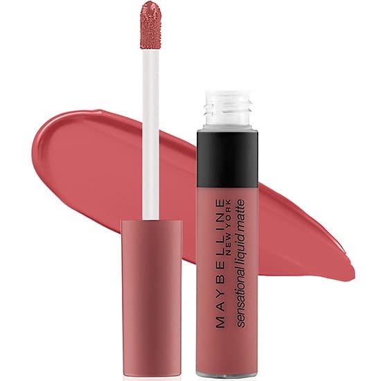 Son kem lì nhẹ môi Maybelline New York phiên bản tông đất giới hạn Sensational Liquid Matte 7ml