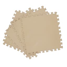 Set 09 Tấm Thảm Xốp Ghép Màu Pastel, Chất Liệu EVA Dùng Lót Sàn Cho Bé, Lót Sàn Phòng Bếp, Phòng Khách - Kích Thước 45x45x1 cm
