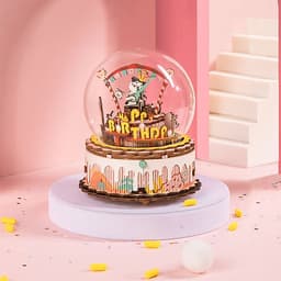 Đồ chơi lắp ráp gỗ 3D Mô hình Hộp nhạc Music Box AM41-AM45