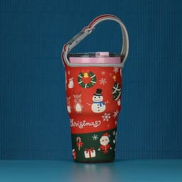 Túi Đựng Ly Giữ Nhiệt Lớn 900ml - Nhiều Hoa Văn