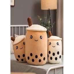 Gấu Bông Gối Ôm Thú Bông, Nhồi Bông Hình Ly Trà Sữa Xinh Xắn Ngộ Nghĩnh Siêu Hot