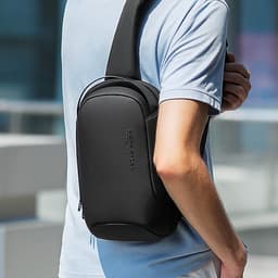 Túi đeo chéo nam thời trang chống nước MARK RYDEN 2020 tích hợp cổng sạc USB thông minh
