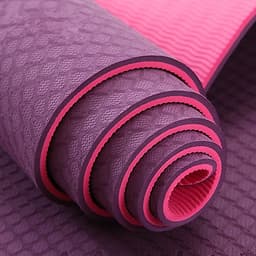 Thảm Tập Yoga Định Tuyến 2 Lớp miDoctor + Bao Đựng Thảm Tập Yoga Định Tuyến + Dây Buộc Thảm Tập Yoga (màu ngẫu nhiên)