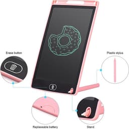 Portable 8 Inch LCD Writing Tablet Ultra-thin Electronic Drawing Board Reusable Handwriting Pad with Stylus Pen Erase