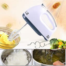 Máy Đánh Trứng 7 Tốc Độ - Tặng Kèm Dụng Cụ Xịt Cốt Nước Chanh