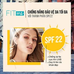 Kem Nền Mịn Nhẹ Kiềm Dầu Fit Me Maybelline New York Matte Poreless Foundation 30ml