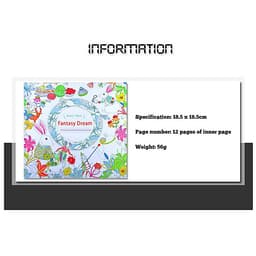24 Pages Relieve Stress for Children Adult Funny Painting Drawing Book Kill Time Coloring Book