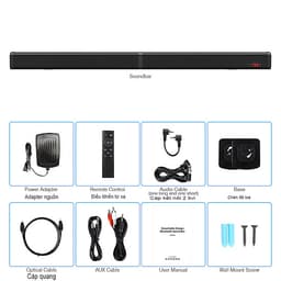 loa soundbar loa thanh karaoke dùng tivi smart SK30EK 